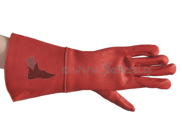 Leather gloves for knights  