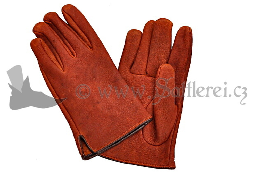 Leather gloves for knights  