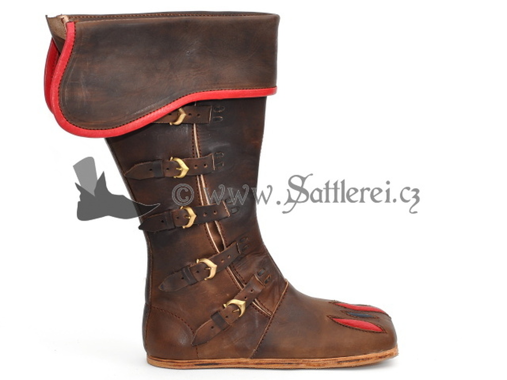 Landsknechtstiefel Kuhmaulstiefel 15. Jh-16.Jh