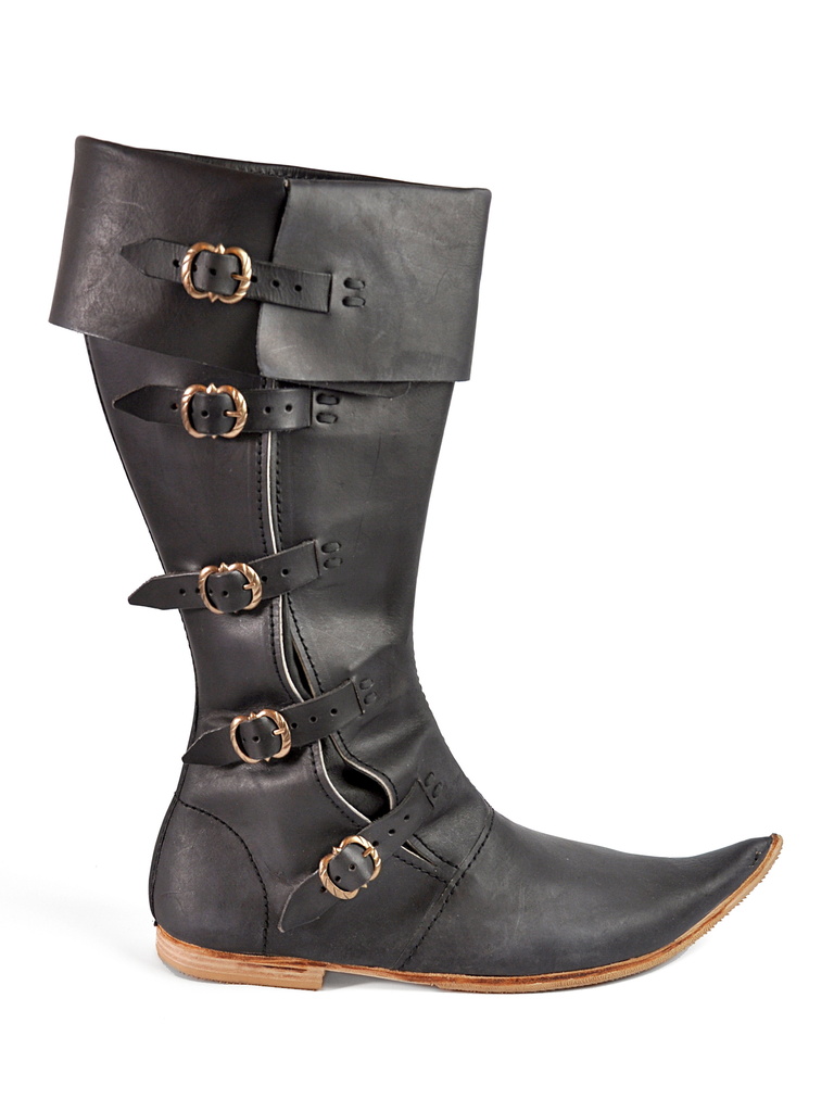 Historical Boots to 1350-1500 Medieval Footwear