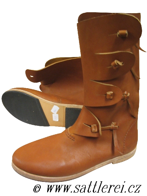 Wikingerstiefel Mittelalter SchuheHandgemacht aus dem 9-10. Jh