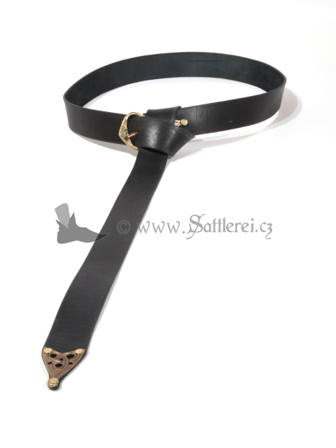 Historical belt, Rivet connection Viking Leather Belt